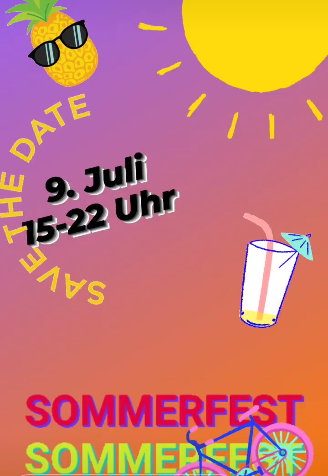– 9. Juli / 15-22 Uhr – Save the date! Dieses Jahr findet wieder ein Basement Bikes Sommerfest statt…