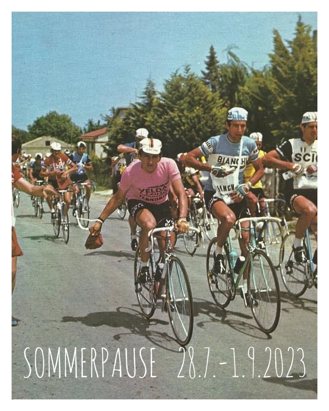 Sommerpause 28.7.-1.9.2023